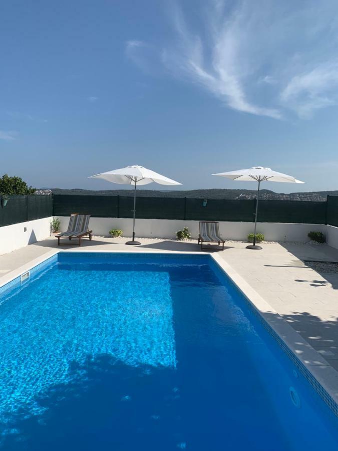 Apartments Villa Bella Vista Seget Trogir Exterior foto